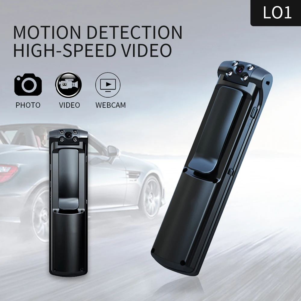 

L01 Full HD 1080P авторучка камеры Wifi IP Body Video Infrarood Nachtzicht H.264 ASF/AVI/VLC/SMP Mini DV 1200mAh Авто диктофоны