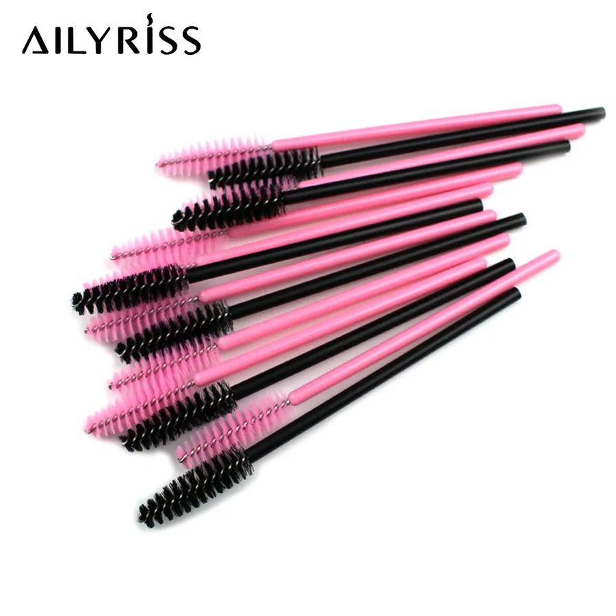 500pcs Eyelash Brushes Makeup Brushes Beauty Cosmetic Tool Disposable Mascara Wands Eyelash Extension Supplies AILYRISS