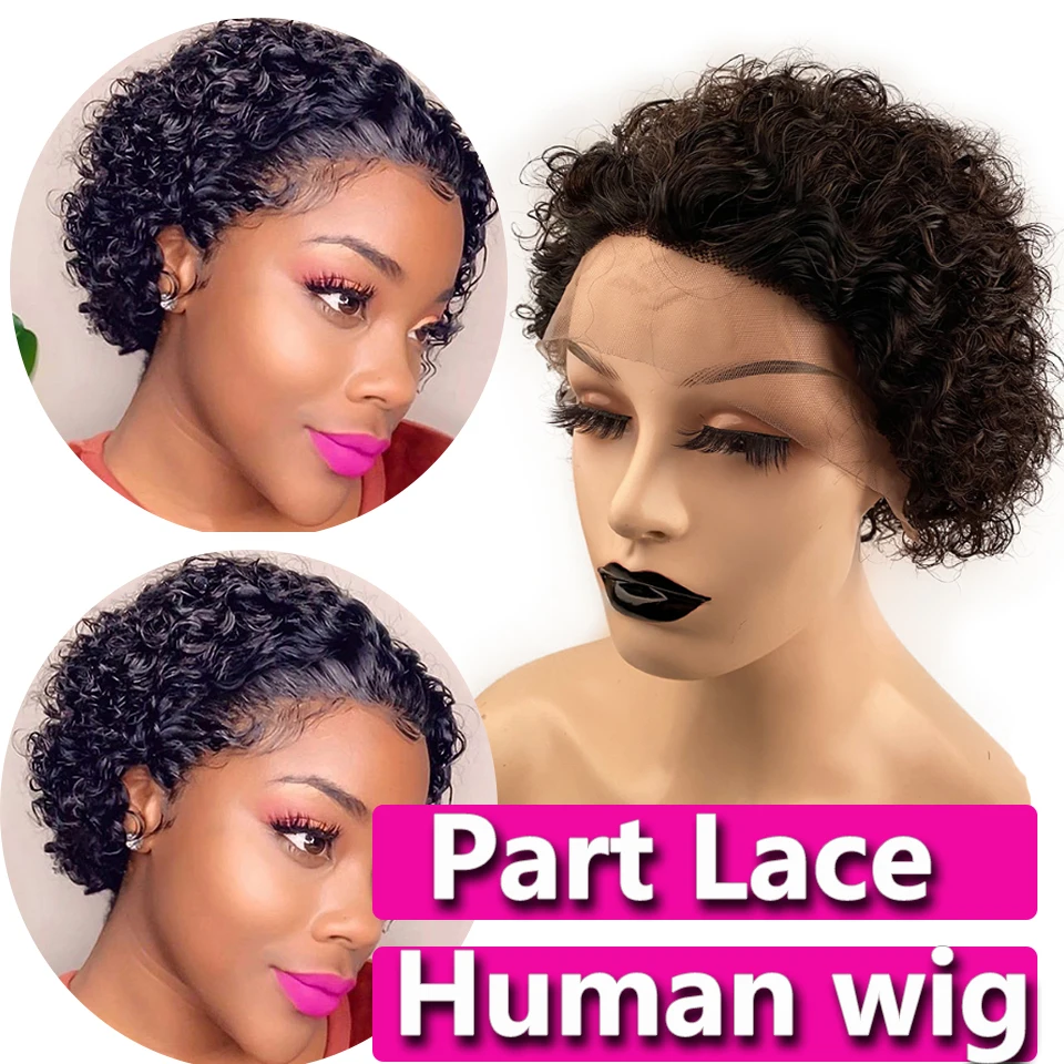 

Short Pixie Cut Lace Front Wigs For Black Women