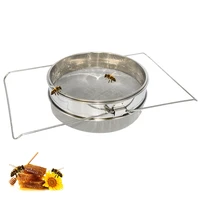 stainless steel double layer honey sieve filtration bee honey filter strainer machine tool extractor beekeeping tools