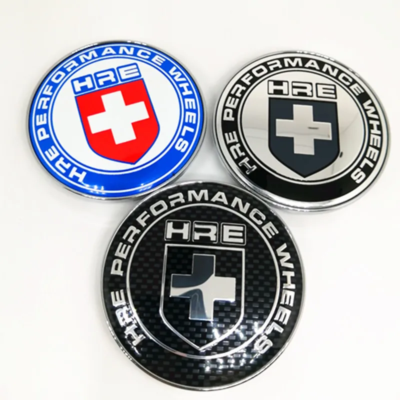 

4pcs 68mm HRE Performance Wheel Center Cap Car Rims Hubcaps Cover Donkey Skull Punisher Emblem Badge Hub Auto Styling