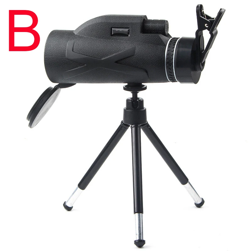 Горячая 80X100 Зумы Монокуляр Портативный Призма высокой четкости оптический