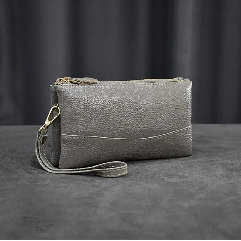 Ретро дизайнерский кошелек на молнии новая сумка модный для ключей большая