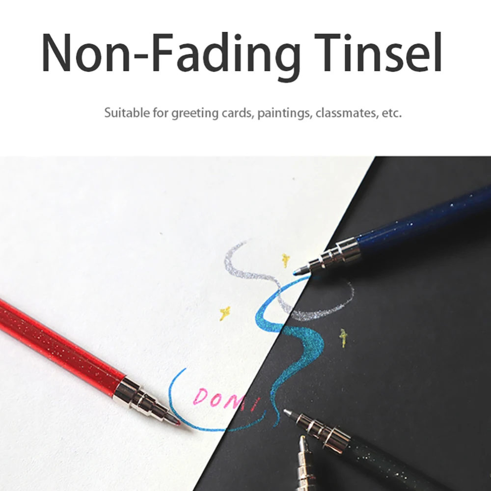 1 шт. разноцветная гелевая ручка флэш-маркер шариковая студенческий подарок