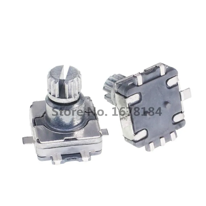 5 шт. поворотный переключатель энкодера EC11 с нажимным переключателем 5-контактный