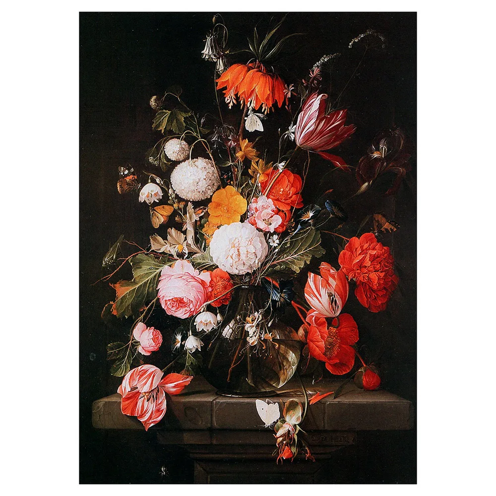 

Полноразмерная/круглая алмазная живопись Dpsupr, вышивка крестиком, 3D вышивка с красными цветами, 5D Moasic, украшение для дома, подарок