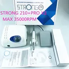 Фрезер Strong 35000 Электрический для маникюра и педикюра, аппарат для ногтей, Маникюрный Инструмент, 210 обмин, 65 Вт