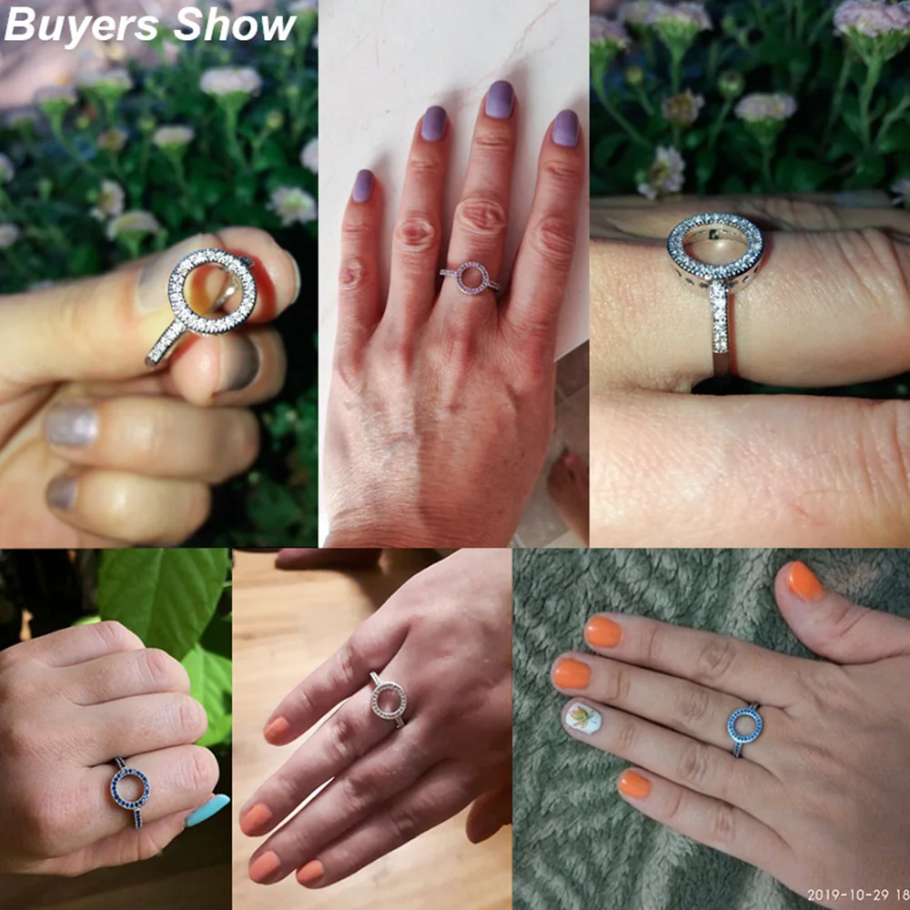 Женские круглые обручальные кольца ThreeGraces простые серебристые с микрозакрепкой