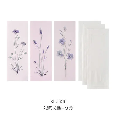 3pcs set 04 3 шт./компл. креативные бумажные буквы с конвертом на день рождения Рождество Свадьба День рождения приглашение Скрапбукинг Канцтовары подарок - Цвет: 3pcs set 04
