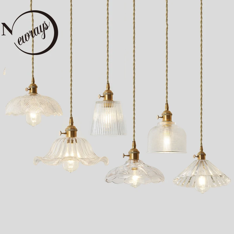 Скандинавский пост. Современный Креативный стеклянный подвесной светильник с