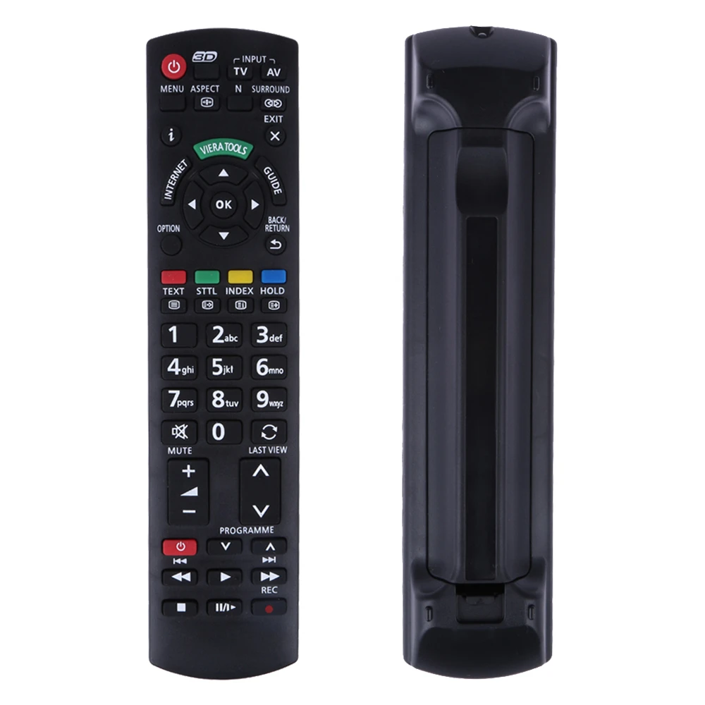 

TV Remote Control for Panasonic TV N2QAYB000572 N2QAYB000487 EUR76280 Use For LCD / LED / HDTV MODEL Replacement