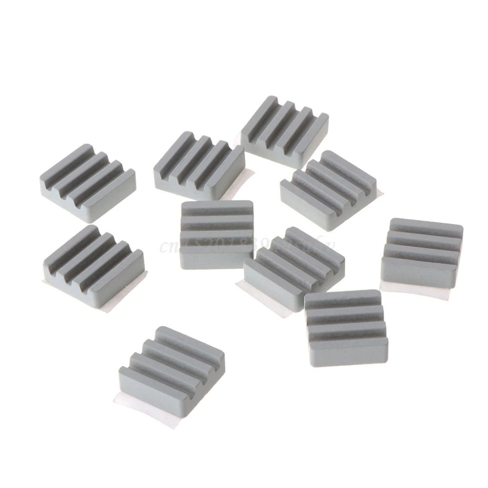 10 шт. керамические радиаторы для охлаждения процессора Raspberry Pi 3 2B Orange Pi|Кулеры и