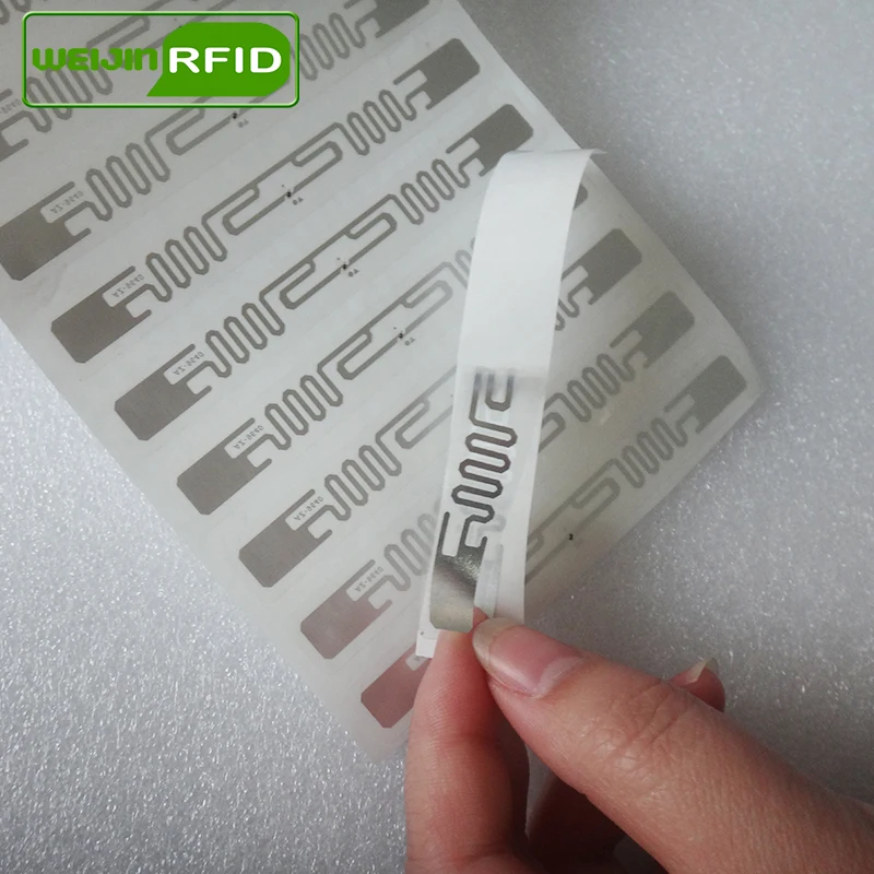 RFID tag UHF стикер Alien 9640 влажная инкрустация 915mhz868мгц 860 960 МГц Higgs3 EPC 6C 50 шт. Бесплатная