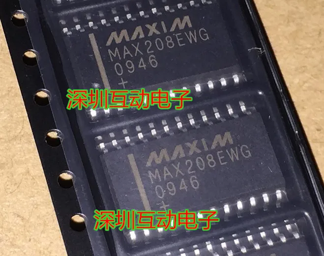 

5PCS/LOT MAX208CWG MAX208EWG MAXIM SOP-24