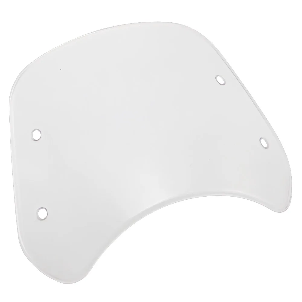 Прозрачный мотоцикл 7 дюймов винтажный компактный спортивный ветровой козырек