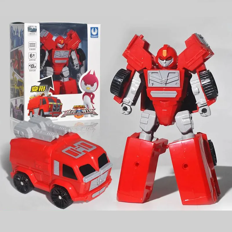 2021 Mini Force Transformation Robot Toys Action Figures MiniForce X Volt Simulation Car Airplane Deformation Toy | Игрушки и хобби