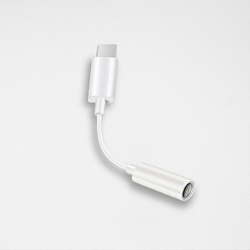 Переходник штыревой Usb Type-C на 3 5 мм Джек Женский Тип C до наушников o Aux кабель