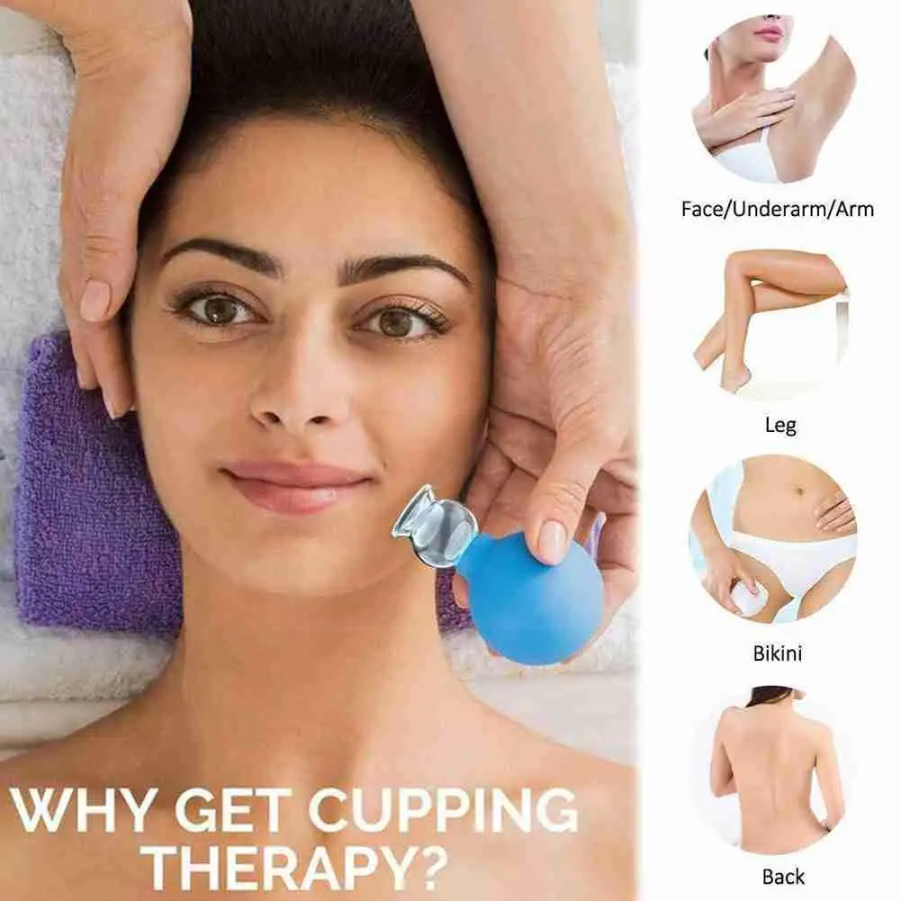 Присоска для целлюлита резиновая головка баночка очков набор вакуумного