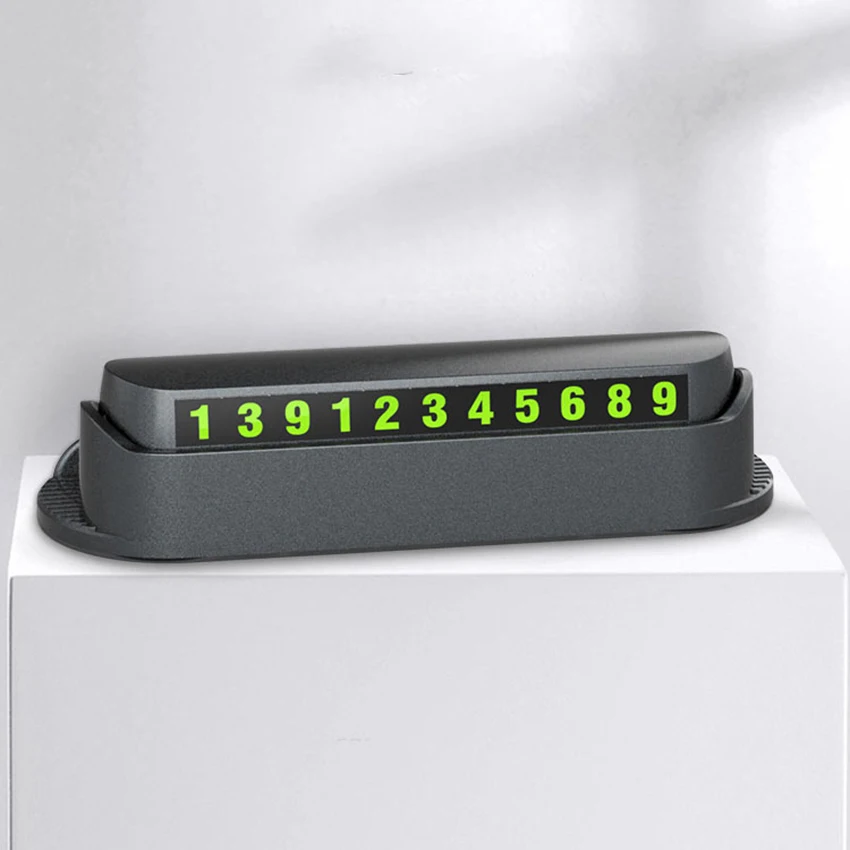Автомобильные наклейки с цифрами и номером телефона панель подставкой для 6