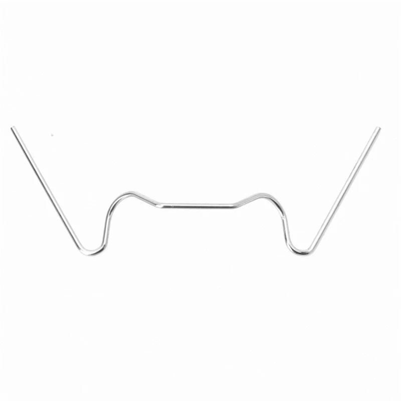 

25 Pcs W-Shaped Iron Nail Garden Stainless Steel Nail Greenhouse Iron Clips W Clips Iron Nail W Type Stainless Steel Nail