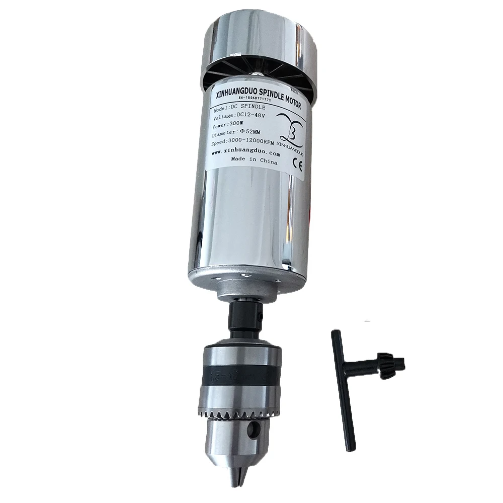 С воздушным охлаждением 0 3 кВт DC48V12000RPM CNC spindleMotor Kit сверлильные головки шпинделя/300
