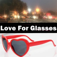 internet celebrity love sun glasses romantic cosplay heart special effects sunglasses eyewear