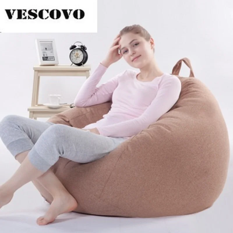 Lazy Tatami Beanbag диван шезлонг бобов стул гостиная чехол с наполнителем 90x110