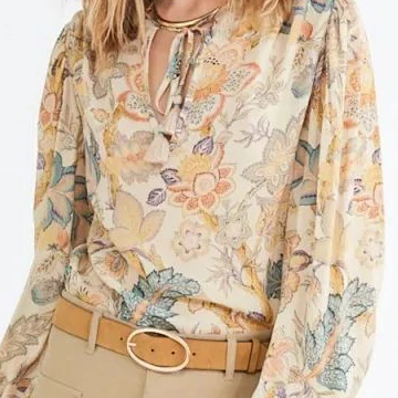 

Spring/Summer Women Shirt 2021 New Shirt Fashion Casual Printed Loose V-neck 100% Short Sleeve Shirt Top