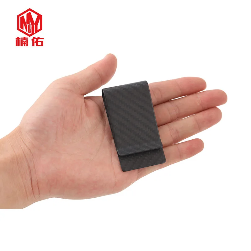 

1PC Carbon Fiber Card Holder Wallet Cash Clip EDC Minimalism Simple Business Card Credit Card Bag Package Outdoor Pocket Tool