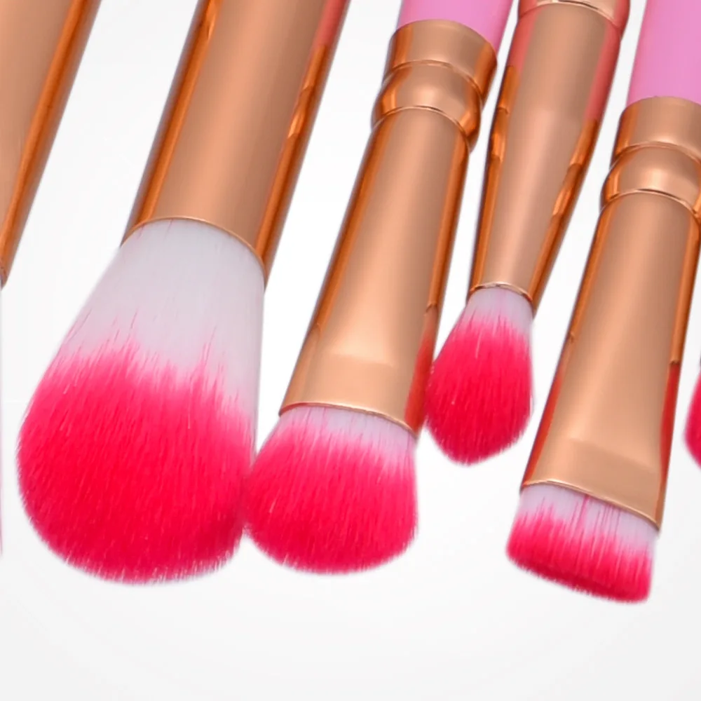 Набор кистей для макияжа набор из 12 основы пудры бровей косметический инструмент