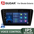 Автомагнитола ISUDAR V57S с голосовым управлением, Android 10, Авторадио для SkodaOctavia 2014, 2015, 2016, автомобильный мультимедийный плеер с GPS, камера CANBUS, no 2 din