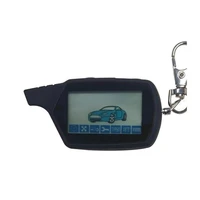 top quality a91 lcd remote control key chain for russian keychain starline a91 engine starter car anti theft alarm system
