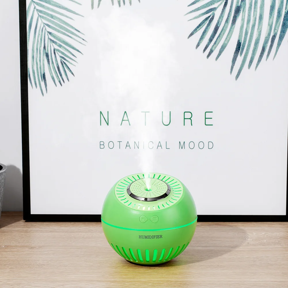 

380ml Air Humidifier Mini USB Aroma Diffuser Aromatherapy Humidifier with Color LED Light Fogger Mist Maker for Office Home Car