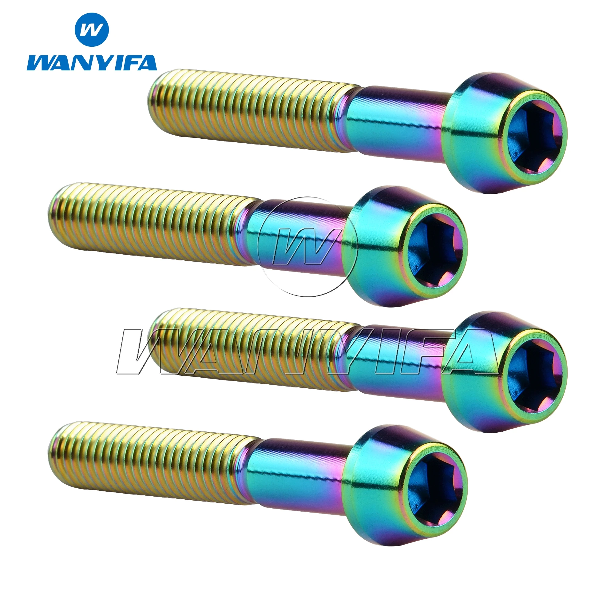 4 шт. m6x40мм Титановые Болты Винты велосипедный винт с болтом для велосипеда