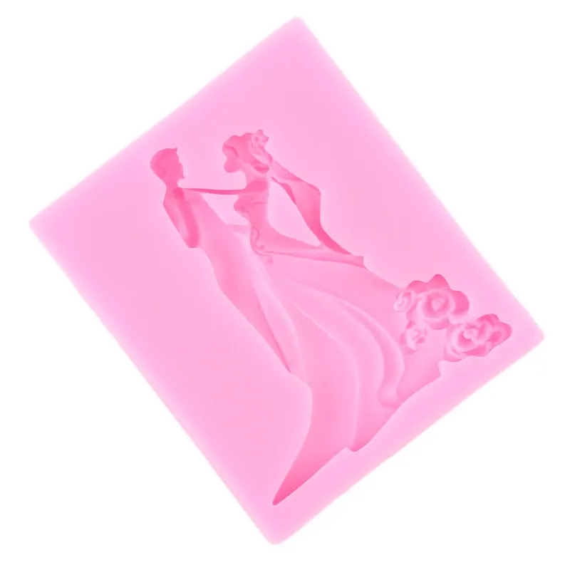 Свадебные силиконовые формы для невесты и жениха|Пресс глины| |
