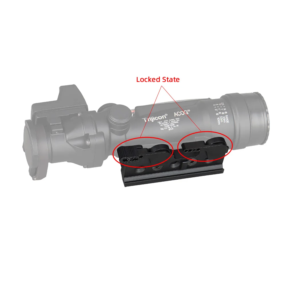 Быстросъемное крепление для оптического прицела Пластина крепления основания