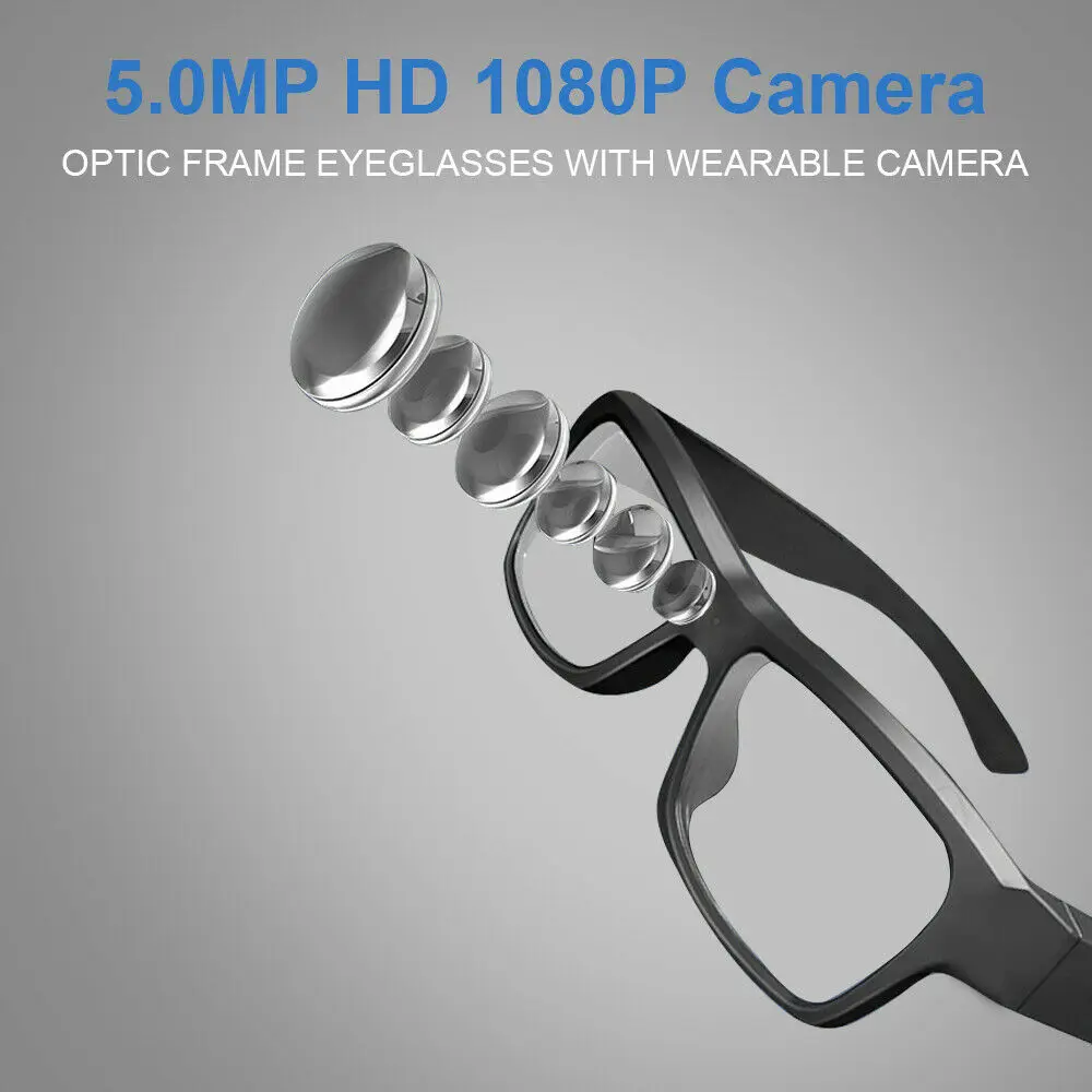 Мини-видеокамеры 1080P HD камера видео запись вождения очки DVR велосипедный