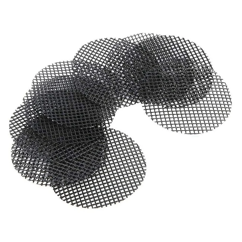 Круглая сетчатая подкладка для цветочных горшков 50 шт. 8 см 1 контроль прополнения