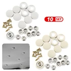 Комплект для ремонта накладок на крышу салона автомобиля, 10 шт., для Volkswagen VW CC Polo T5 6R, Golf 7, 6, 5, 4, MK7, MK5, Passat B6, Touran