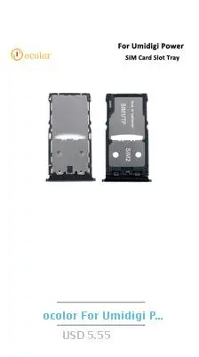 Кожаный чехол ocolor для UMI Umidigi power, кредитный держатель для карт, кошелек, сумка+ силиконовый чехол для UMI Umidigi power Filp, чехол из искусственной кожи