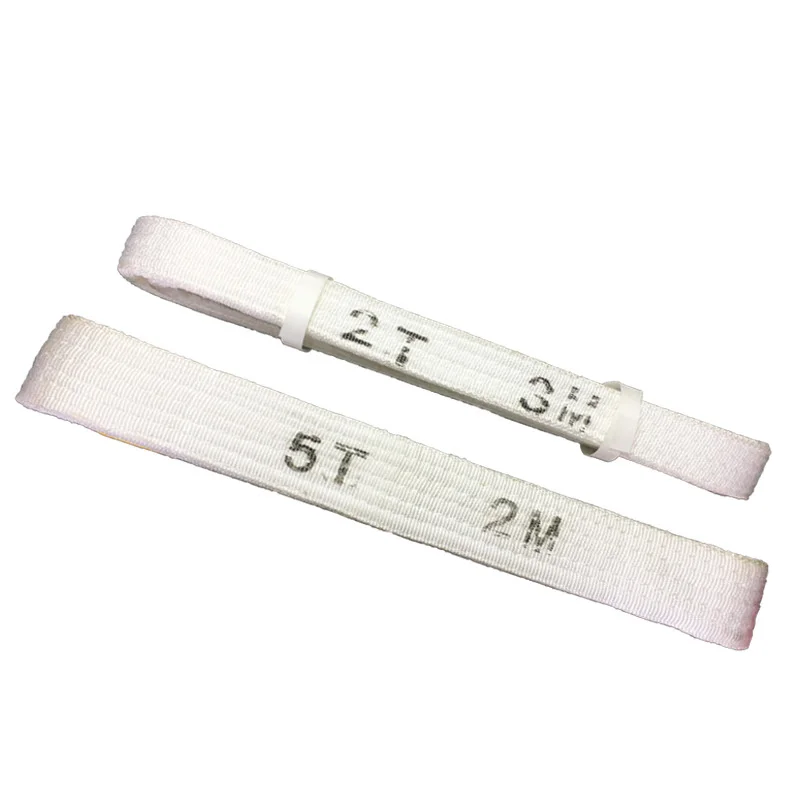 

Shouju brand affordable nylon sling white polypropylene acid and alkali resistant crane sling