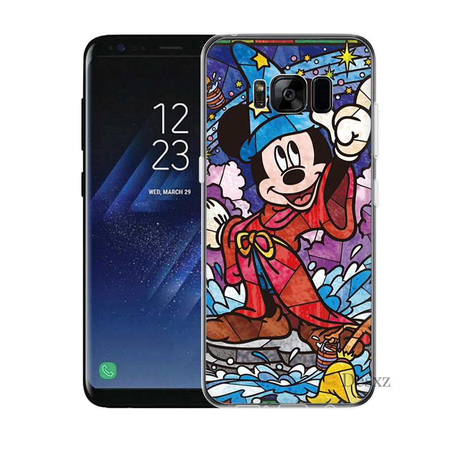 Чехол для Samsung S3 S4 S5 S6 S7 S8 S9 S10E S10Plus Note 8 9 M10 M20 M30 M40 м/ф Винни-Пуха и сказка цветное Alice