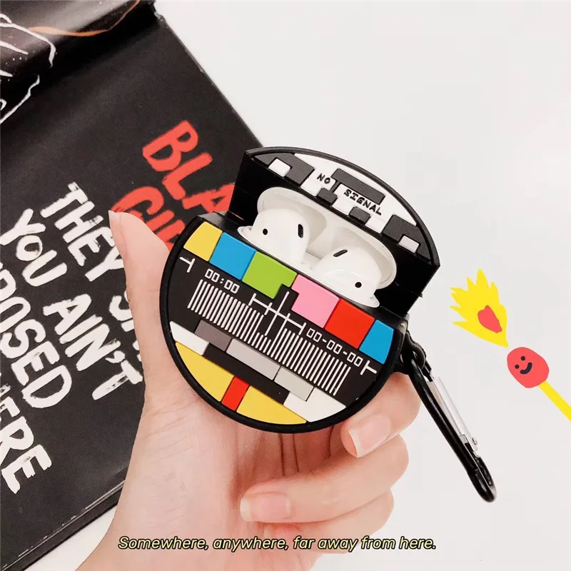 Креативный силиконовый чехол для наушников с Bluetooth беспроводная гарнитура