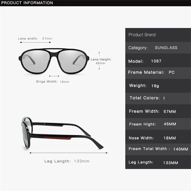

Round Men Photochromic Black Frame Photochromic Pilot Sunglasses 2019 Chameleon Driving Women Chromatism Sun Glasses Eyeglasses