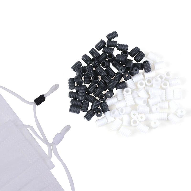 50 шт. замки шнура переключаются для тянущихся тяжек регулирующий эластичный шнур