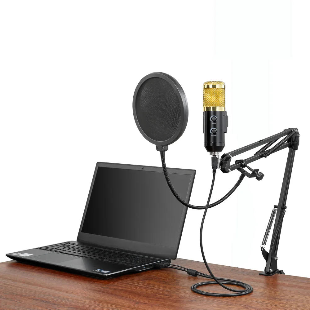 Usb-микрофон комплект 192 кГц/24BIT Профессиональный Подкаст конденсаторный микрофон
