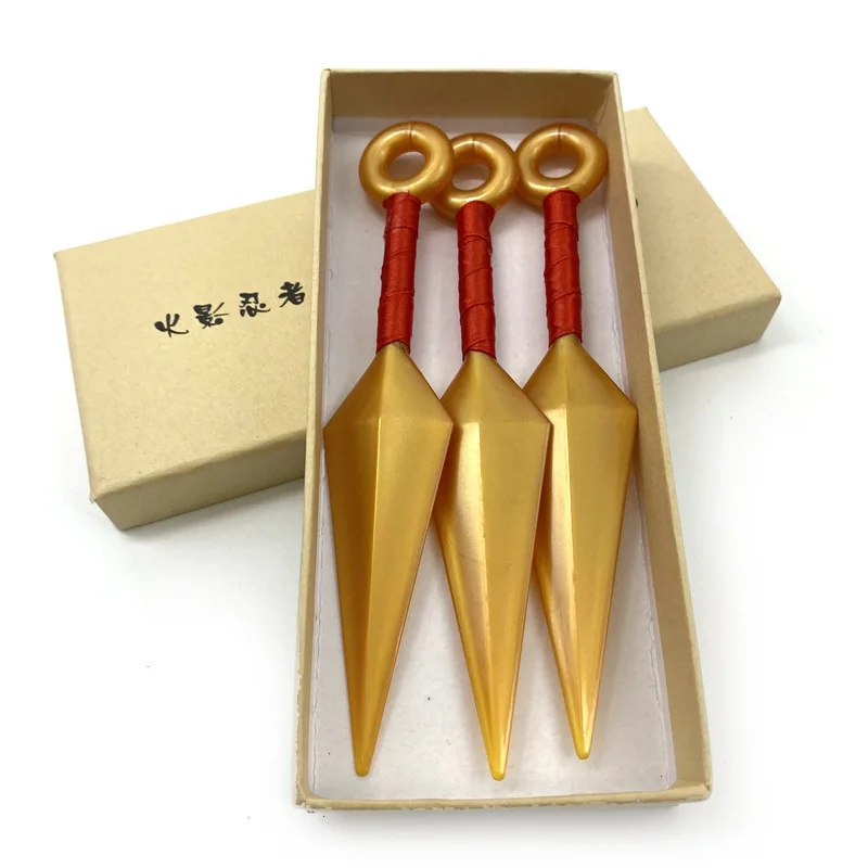 Аниме-фигурка Наруто модель реквизит для косплея Shuriken 9-26 см ПВХ пластиковая