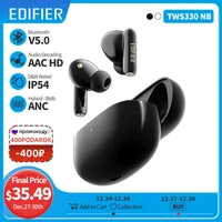 edifier tws330nb hybrid anc tws wireless earphones bluetooth headphone bluetooth 5 0 quick charge ai phone call noise cancelling
