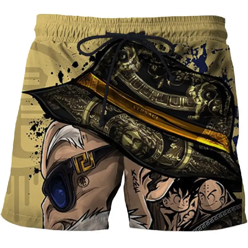 

Wukong 3D Printed anime Beach Shorts Men Casual Board Shorts Plage Quick Dry Shorts Swimwear Streetwear DropShip