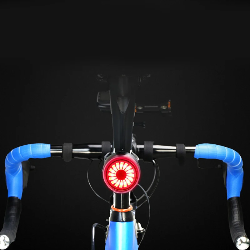 Usb Bike Tail Light Lantern Smart Brake Sensor Taillights Mtb Road Cycle Rear Led Waterproof Bycicle Back Lights | Спорт и